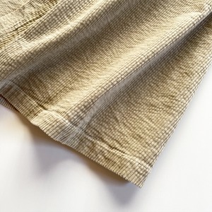 Corduroy salopette skirt (beige)