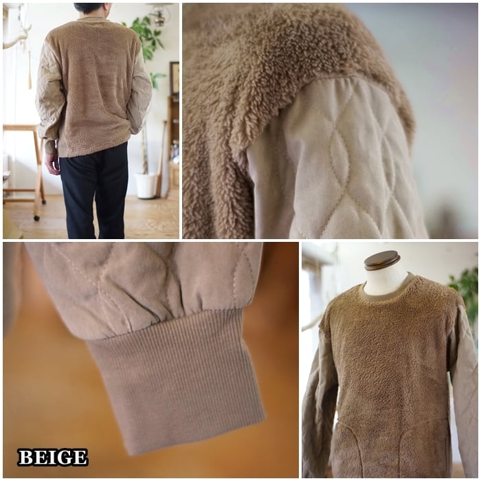 modemdesign モデムデザイン ボアフリース キルティング
