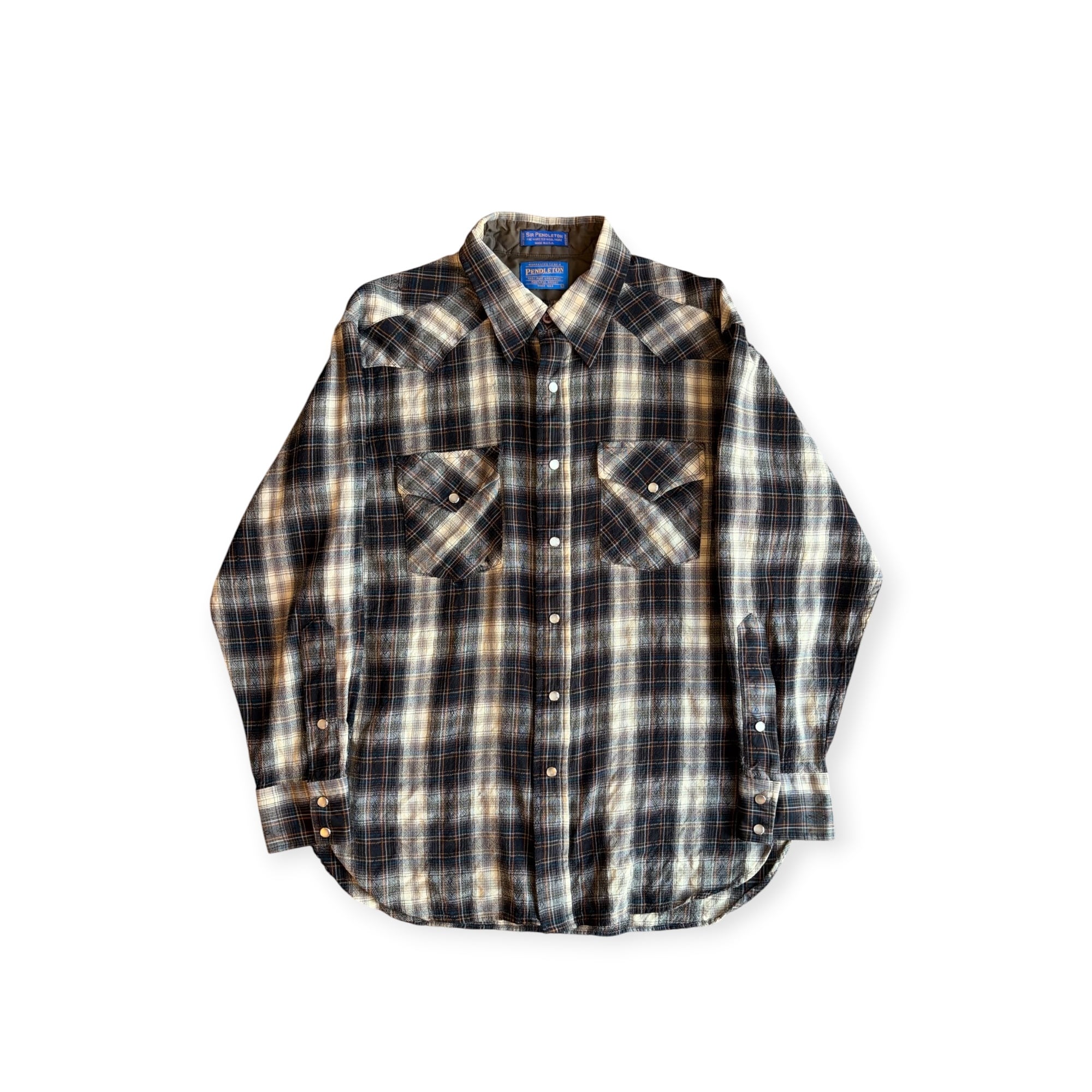00s Polo ポロラルフローレン スイングトップ ベージュ M チェック裏地
