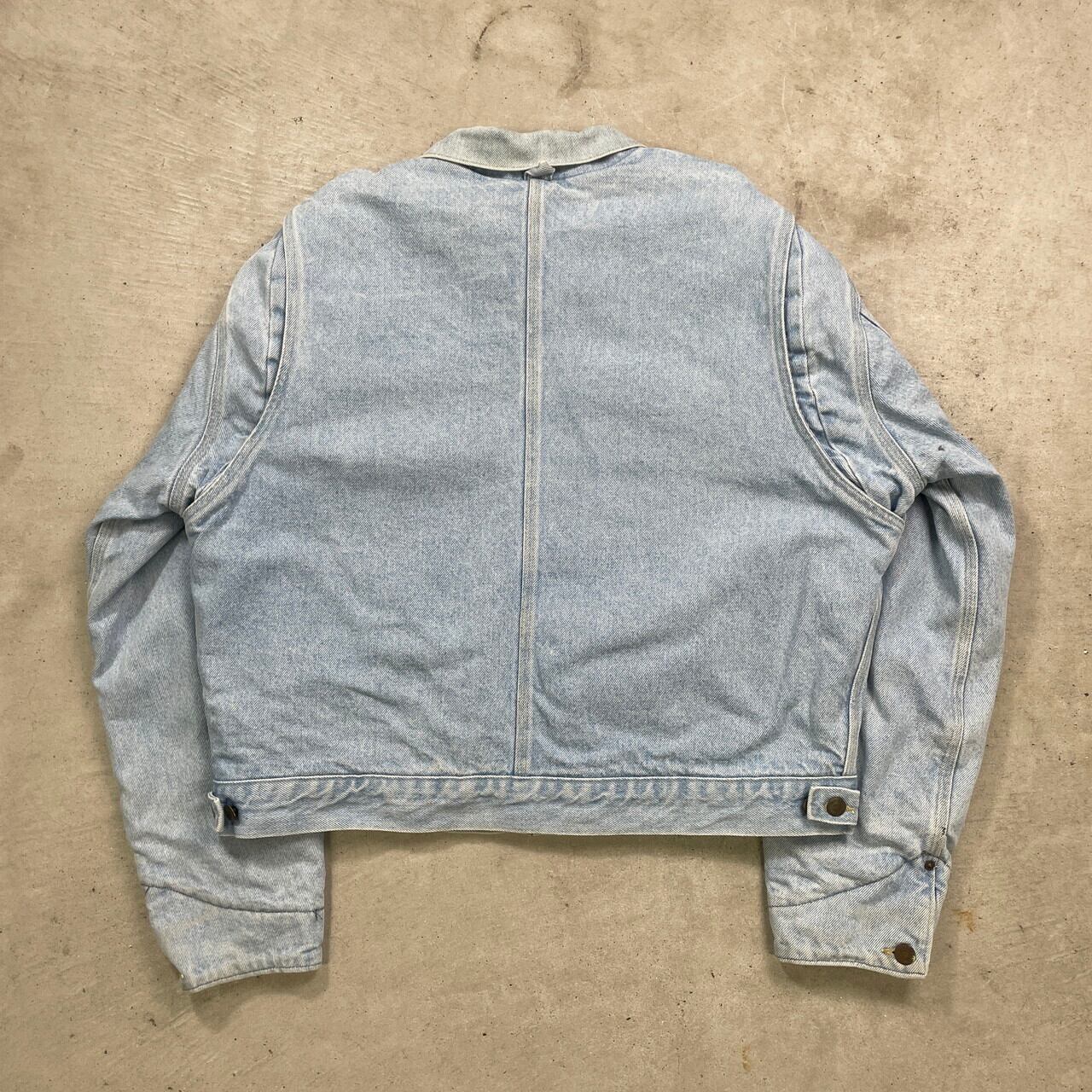 80年代 Carhartt カーハート デニムジャケット ブランケットライナー