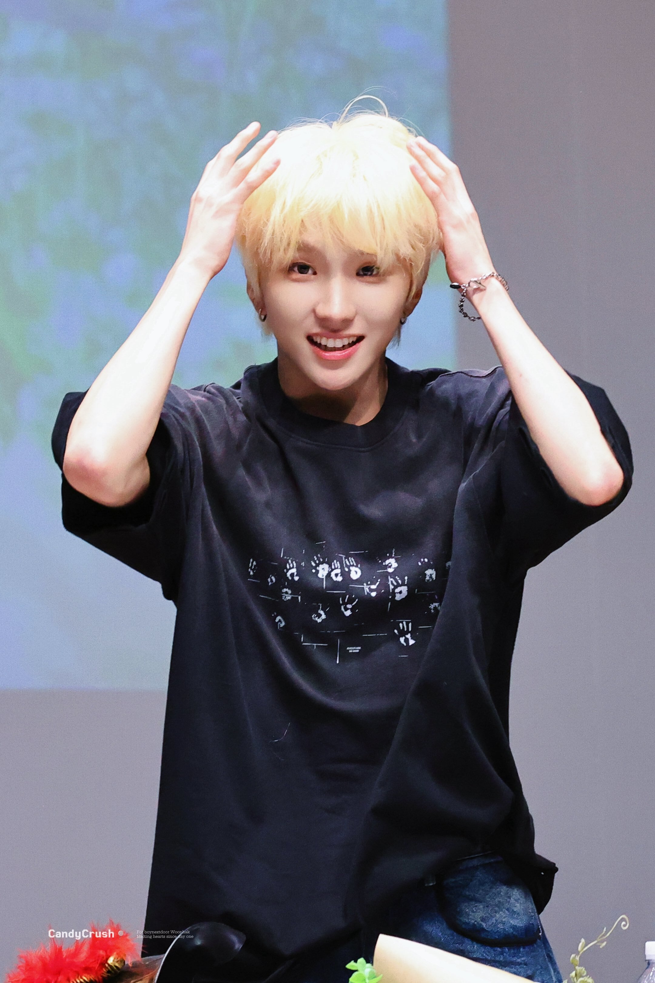 ☆BOYNEXTDOOR ウナク 着用！【asyouthinkmymind】 アークTシャツ_