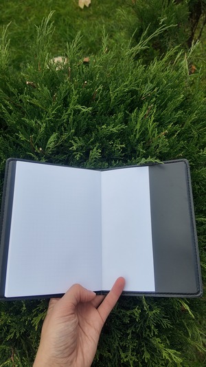 ペトリキフカカバー＋ノート 18 cm（ホメンコ作）ふくろう