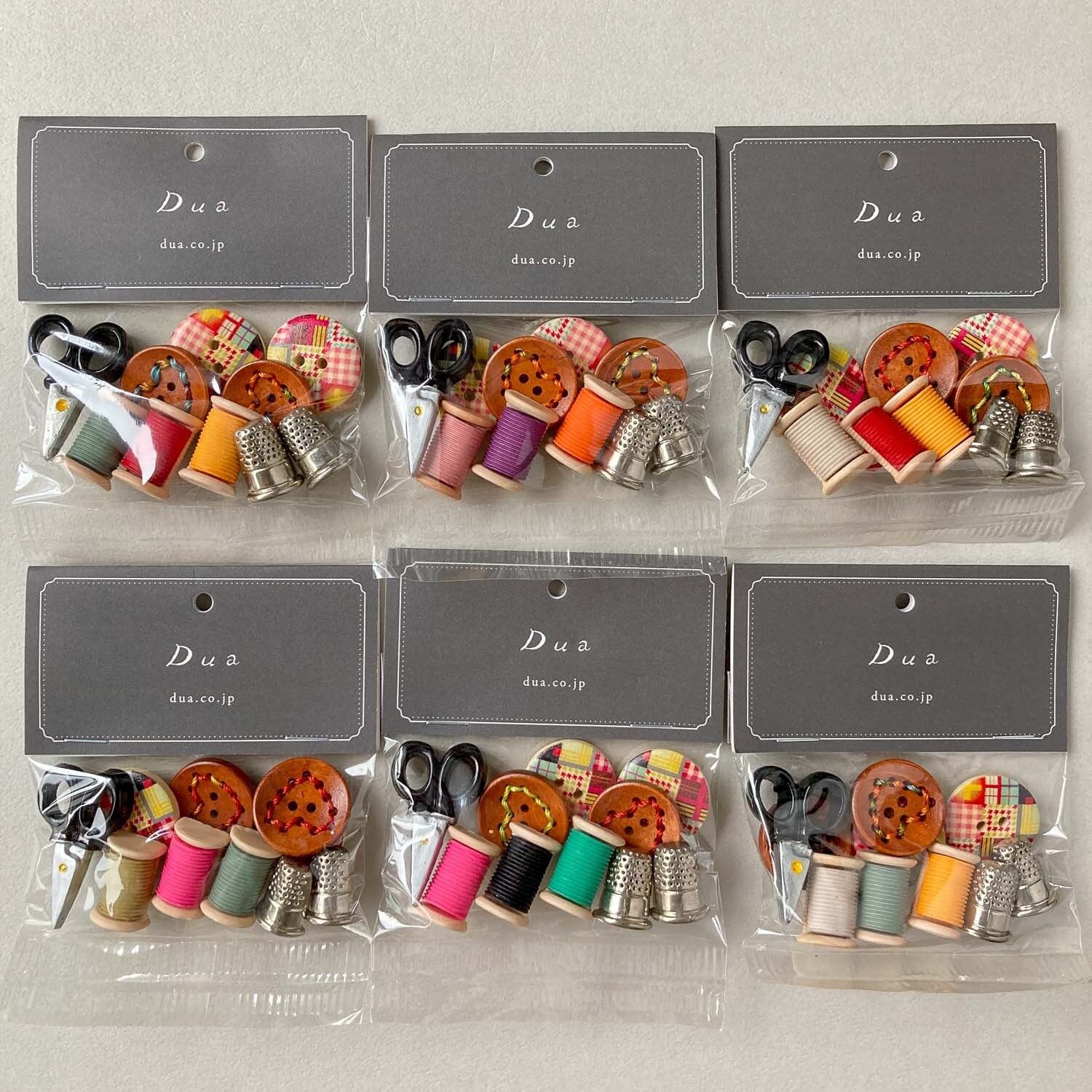 JJボタン お裁縫ボタンパック（10p） | Dua-アクセサリーパーツショップ