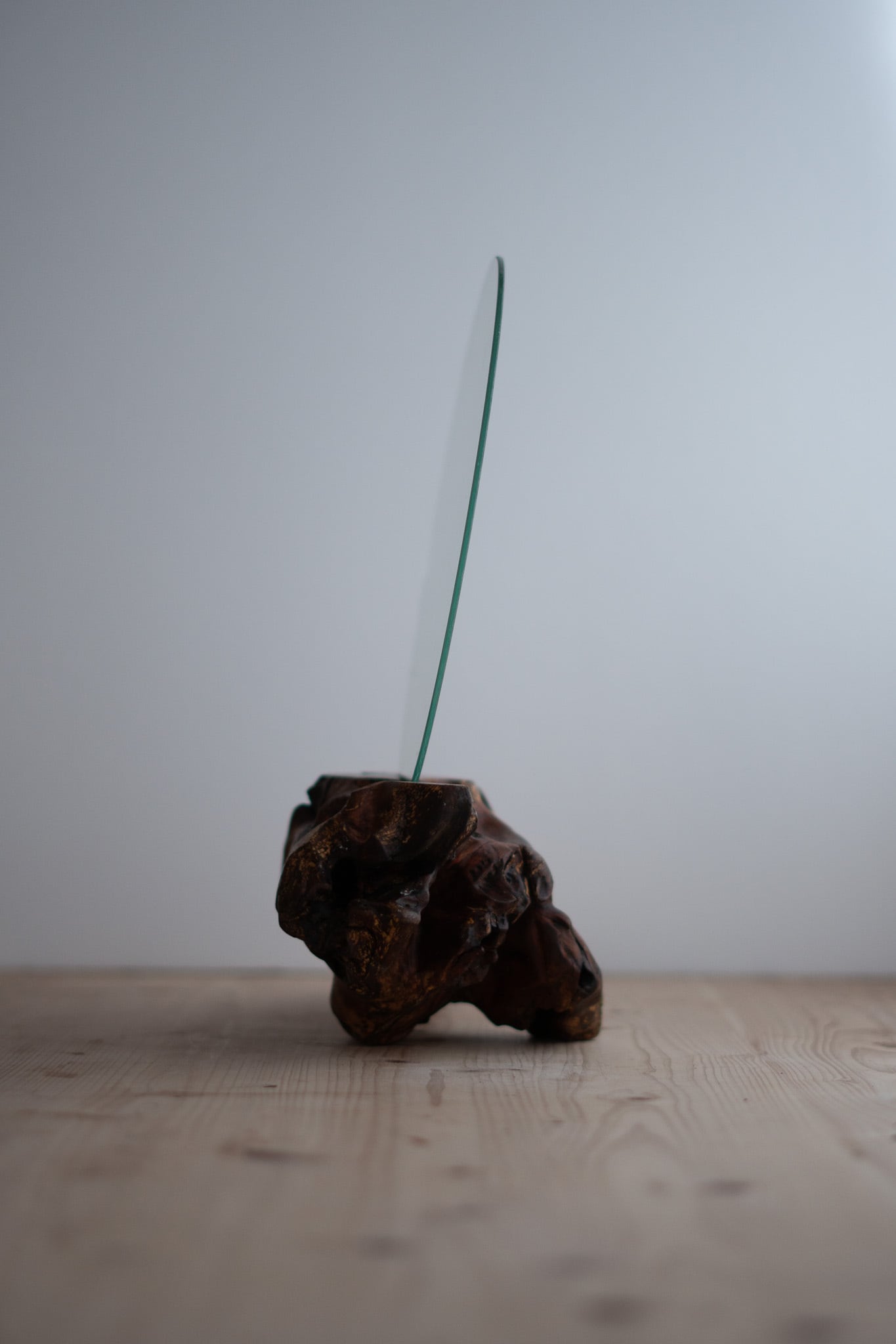 流木卓上ミラー 〔oil〕 no.1 | saisei