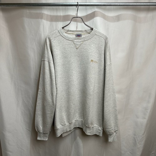 90s USA RUSSELL HIGH Cotton 刺繍ロゴ　スウェット　トレーナー　XL