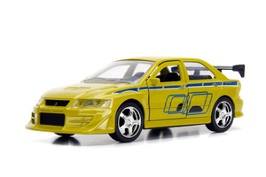 【在庫のみ】JADA TOYS ミニカー 1/32サイズ FAST & FURIOUS BRIAN's Mitsubishi Lancer EVO VII 99789