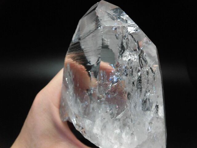 【送料無料】【高品質】コロンビア サンタンデール産水晶ポイント no.1