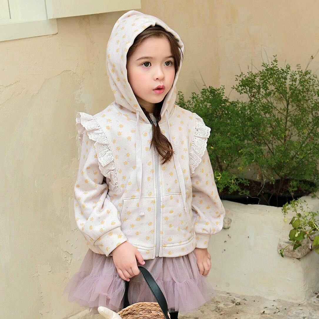 «sold out» flo ダリアパーカー dahlia hoodie 2colors