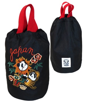 【PANDIESTA】SB 熊猫謹製 ２WAY 巾着バッグ 保冷保温 575203 巾着バッグ ユニセックス サブカル 地雷系