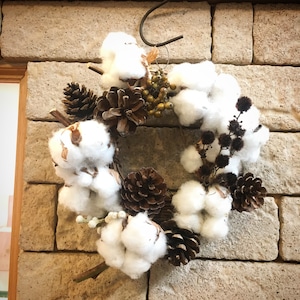 Cotton x Pinecorn Wreath 
