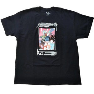 フリクリ　Tシャツ　XLサイズ　黒　FLCL　アニメT　オフィシャル *