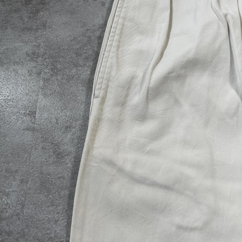 90s Ralph Lauren USA生地メキシコ製 36/36 ホワイトチノ 詳細写真9