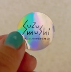 ホログラムロゴステッカー