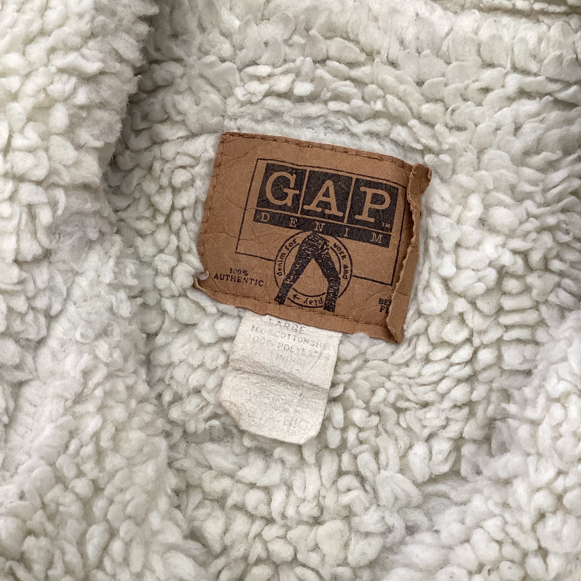 80's OLD GAP/オールドギャップ ボアボアデニムジャケット ボアG 80's OLD GAP/オールドギャップ ボアボアデニムジャケット ボアG