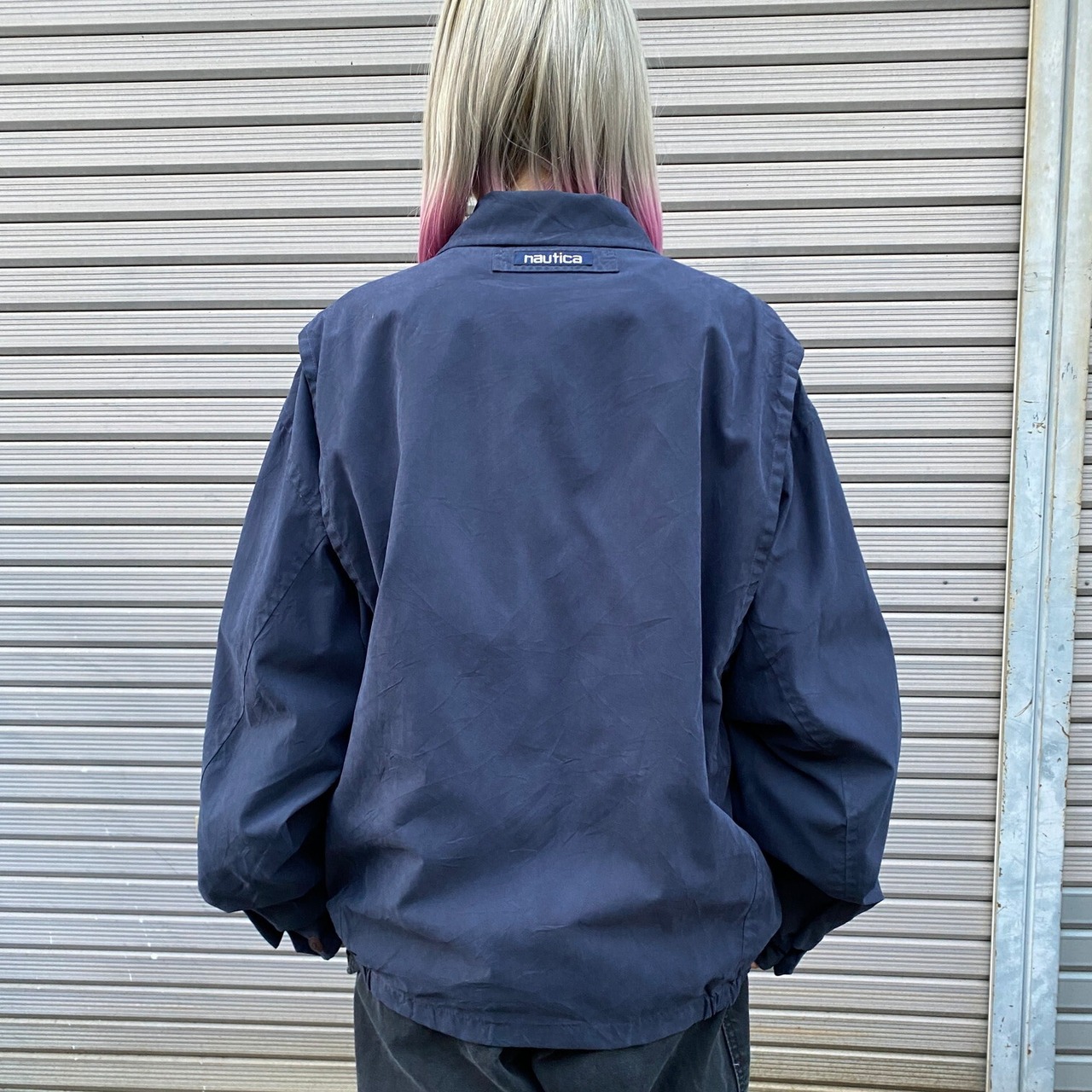 NAUTICA ノーティカ スイングトップ ポリエステル スポーツジャケット 