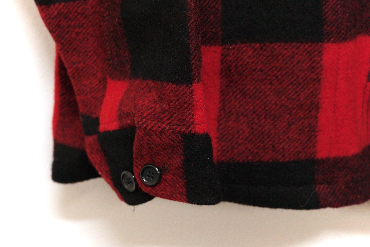 ウールリッチ　ヴィンテージ　ウール　マッキーノジャケット　USA 3090iR3 WOOLRICH ウールリッチ バッファローチェック