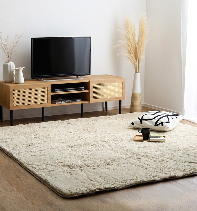 ふわふわシャギーラグ 140×200cm　Sサイズ