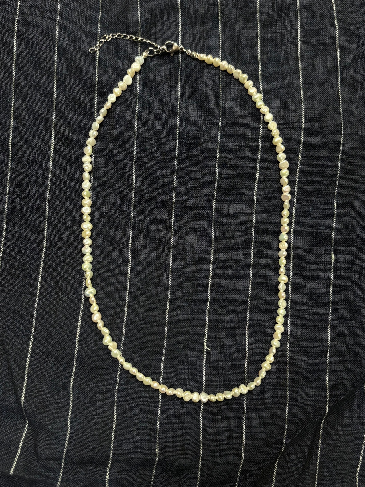 Sicilian Mare Saint Pearl Necklace - 10