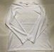 LAITER LOGO　ロンT　白×白