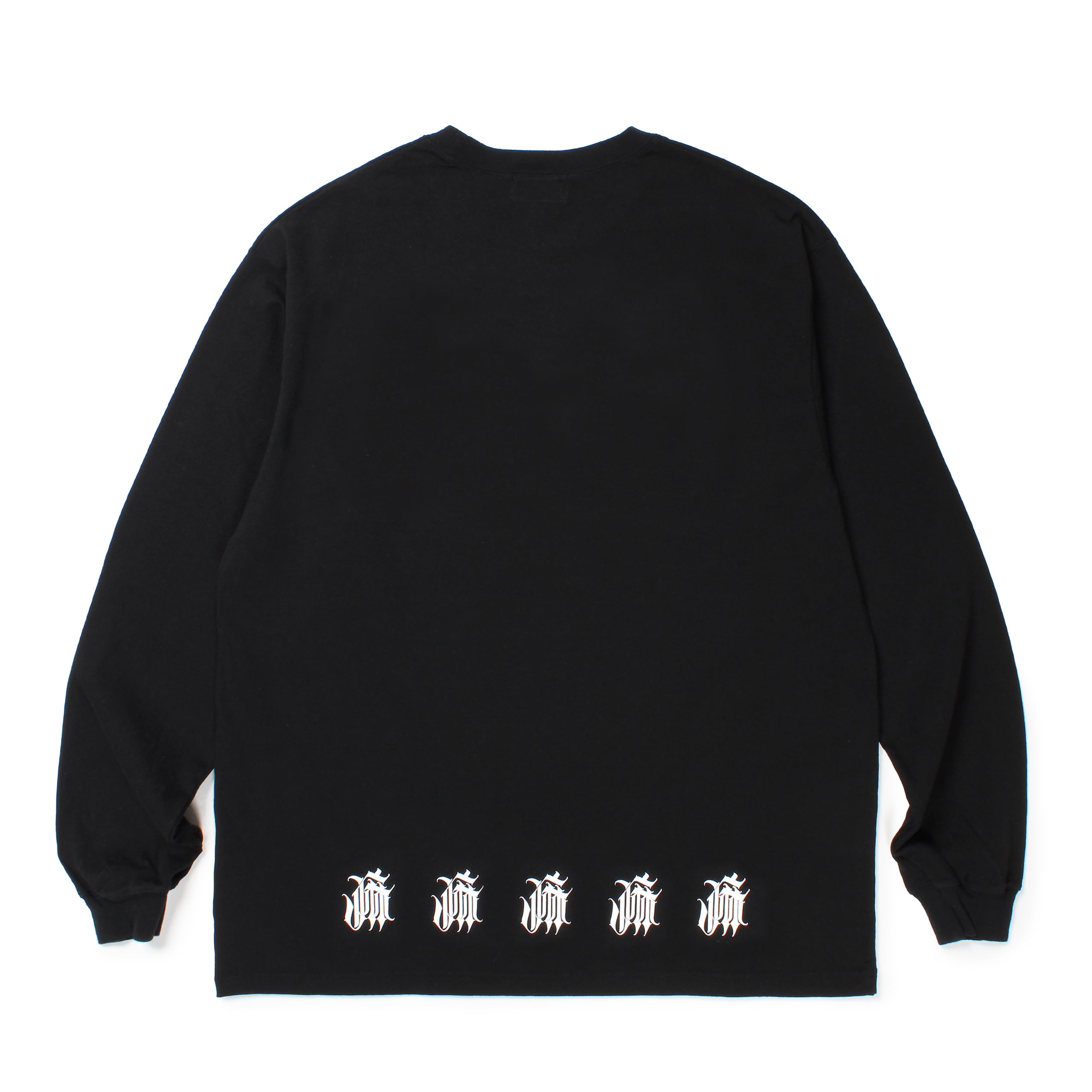 BUDSPOOL 新品 LOGO L/S TEE BLACK XL 舐達麻 4ea009773fb6809e366f5b15bdeb06