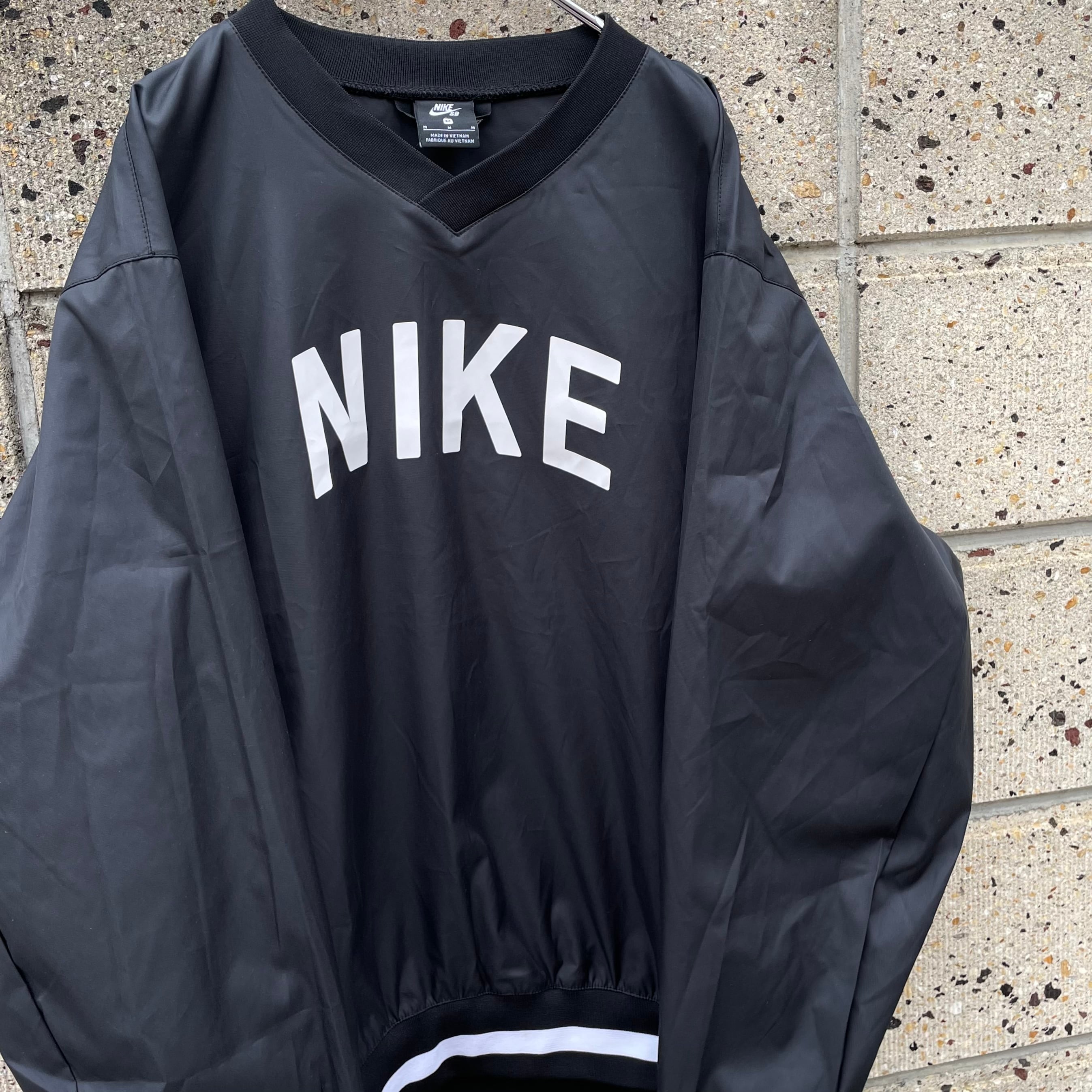 NIKE SB プリントロゴ プルオーバー ナイロンジャケット　size XL