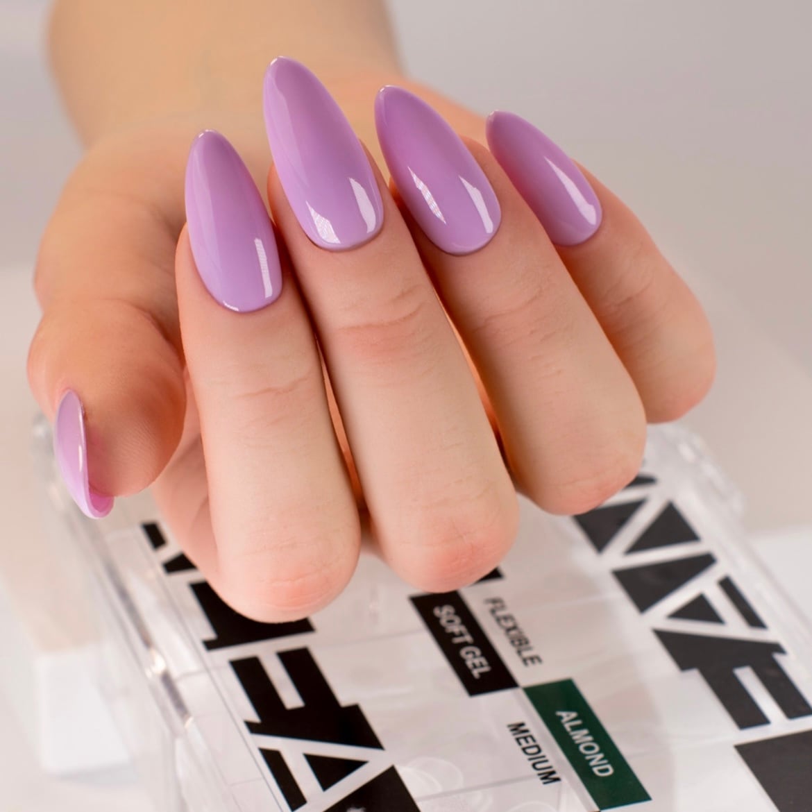 ソフトジェルネイルチップ/アーモンド/Soft Gel nail tips/Almond