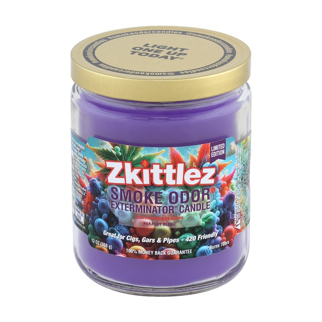 消臭キャンドル限定フレーバー『Zkittlez』Smoke Odor Exterminator