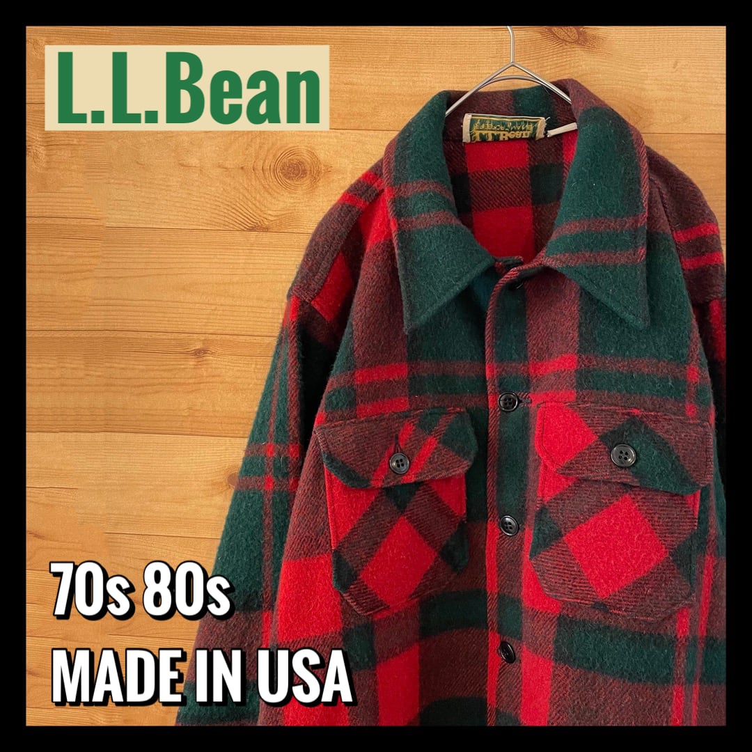70s 80s US古着 ウールシャツジャケット vintage バッファロー