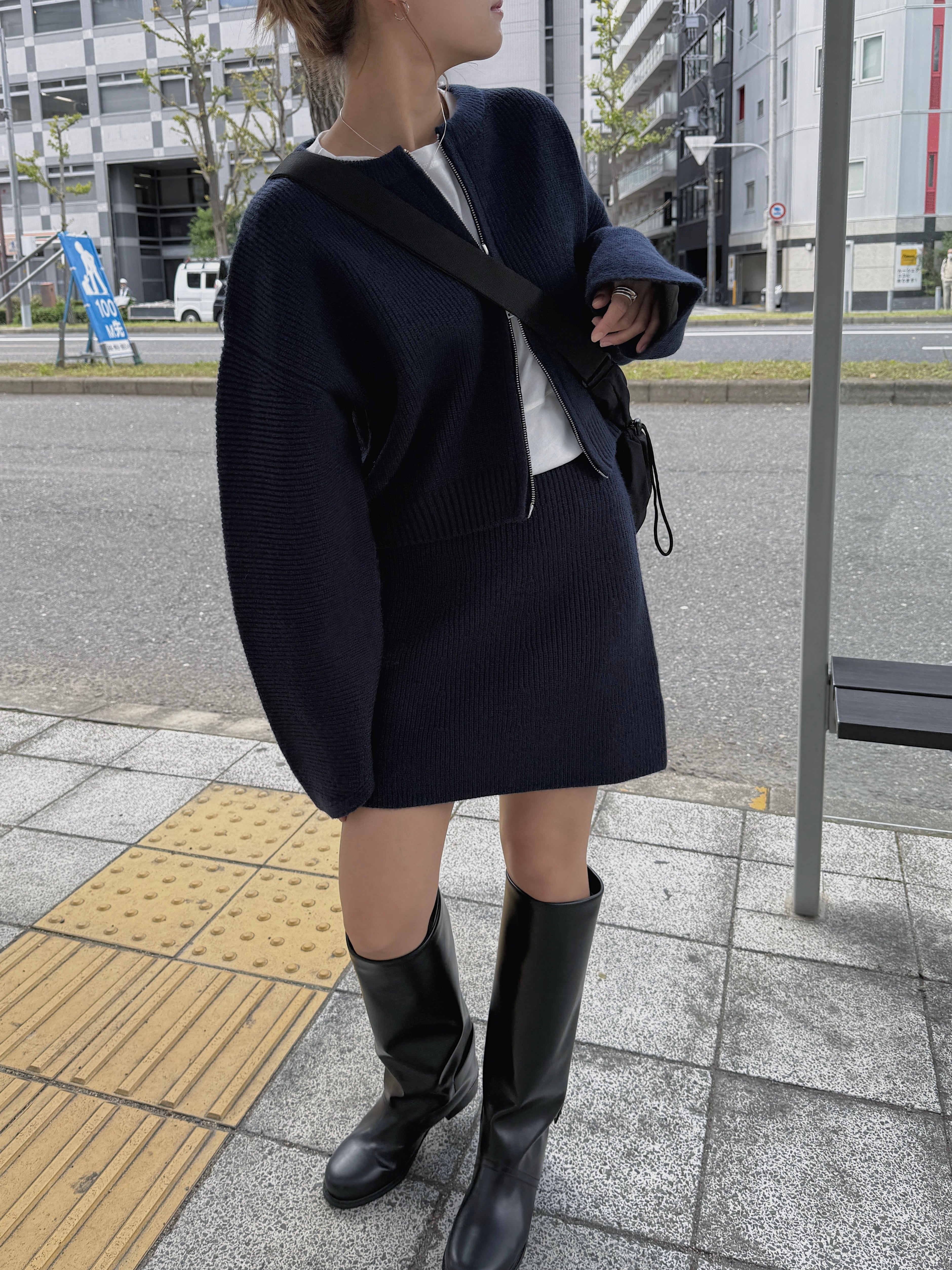 soft leather tube long boots | nananamoe