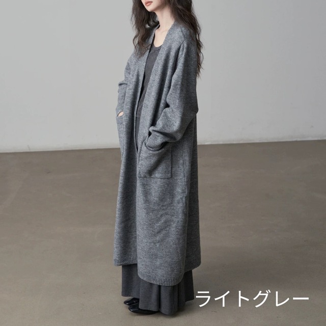 Back button long coat【4color】 C1352