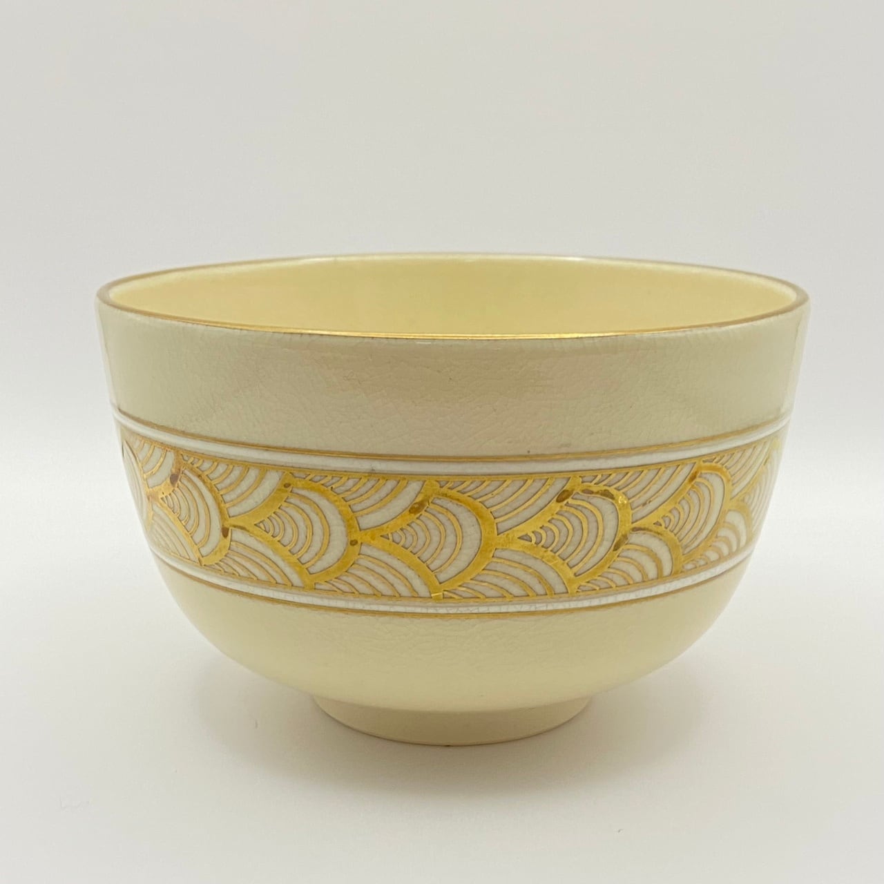 新古】茶碗 仁清写 日之出波 工藤寿楽 共箱入 | 錦玉堂オンラインショップ