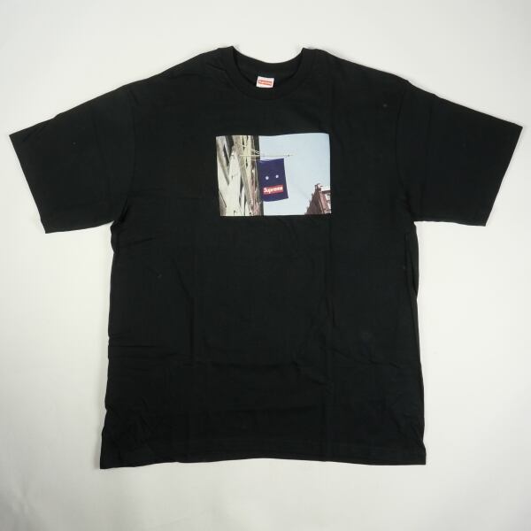 Supreme banner tee 黒 XL