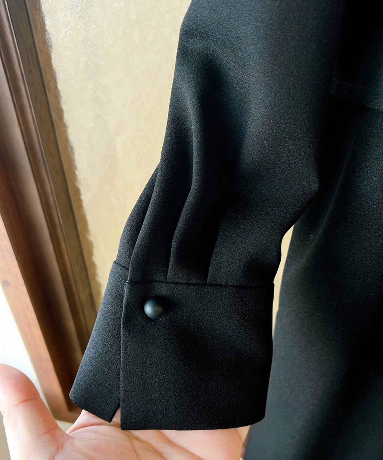 喪服最強配送】【洗濯機で洗える】喪服 WEB限定/アシンメトリー  