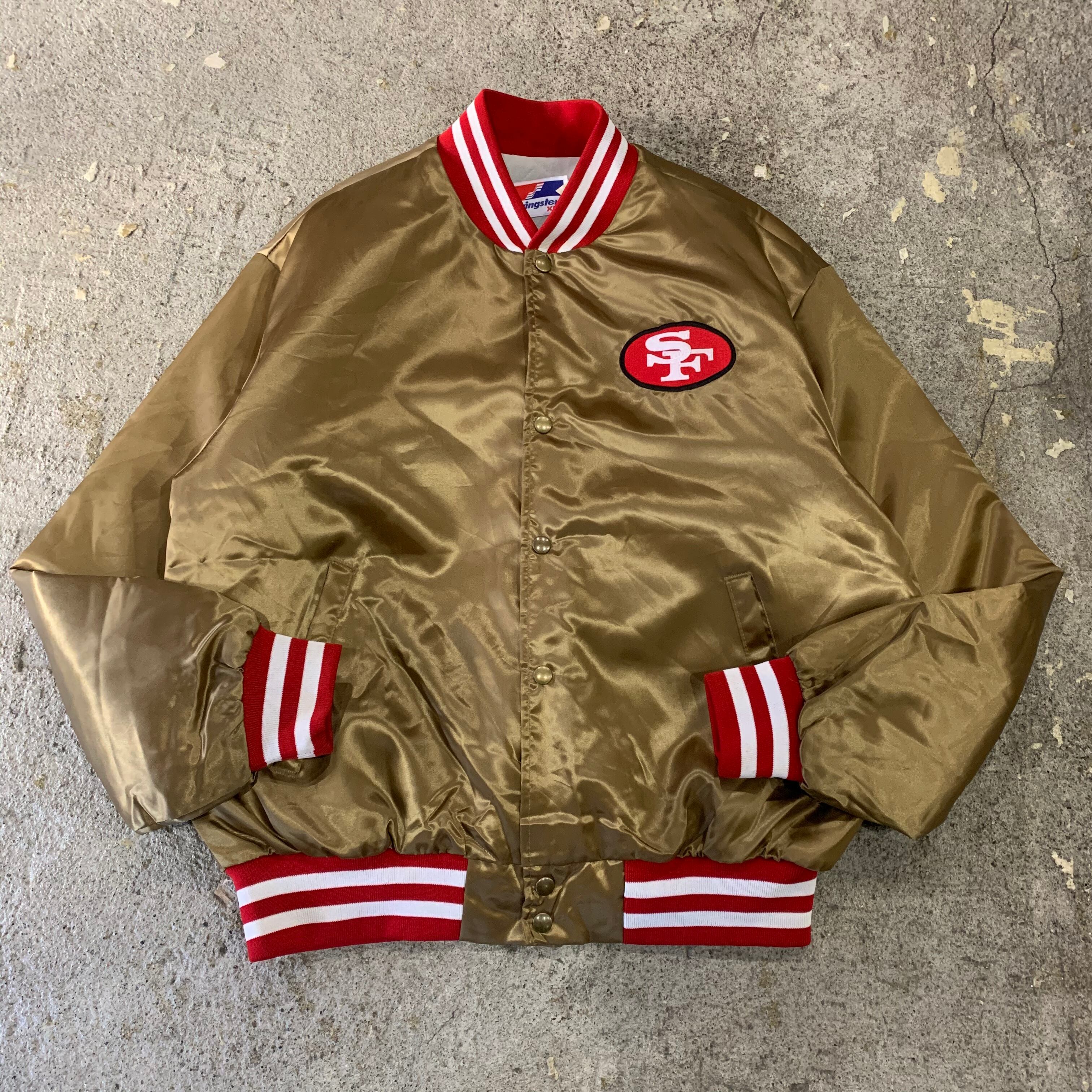 San Francisco 49ers nylon stadium jacket