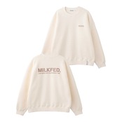 【MILKFED.】STENCIL SWEAT TOP 【ミルクフェド】