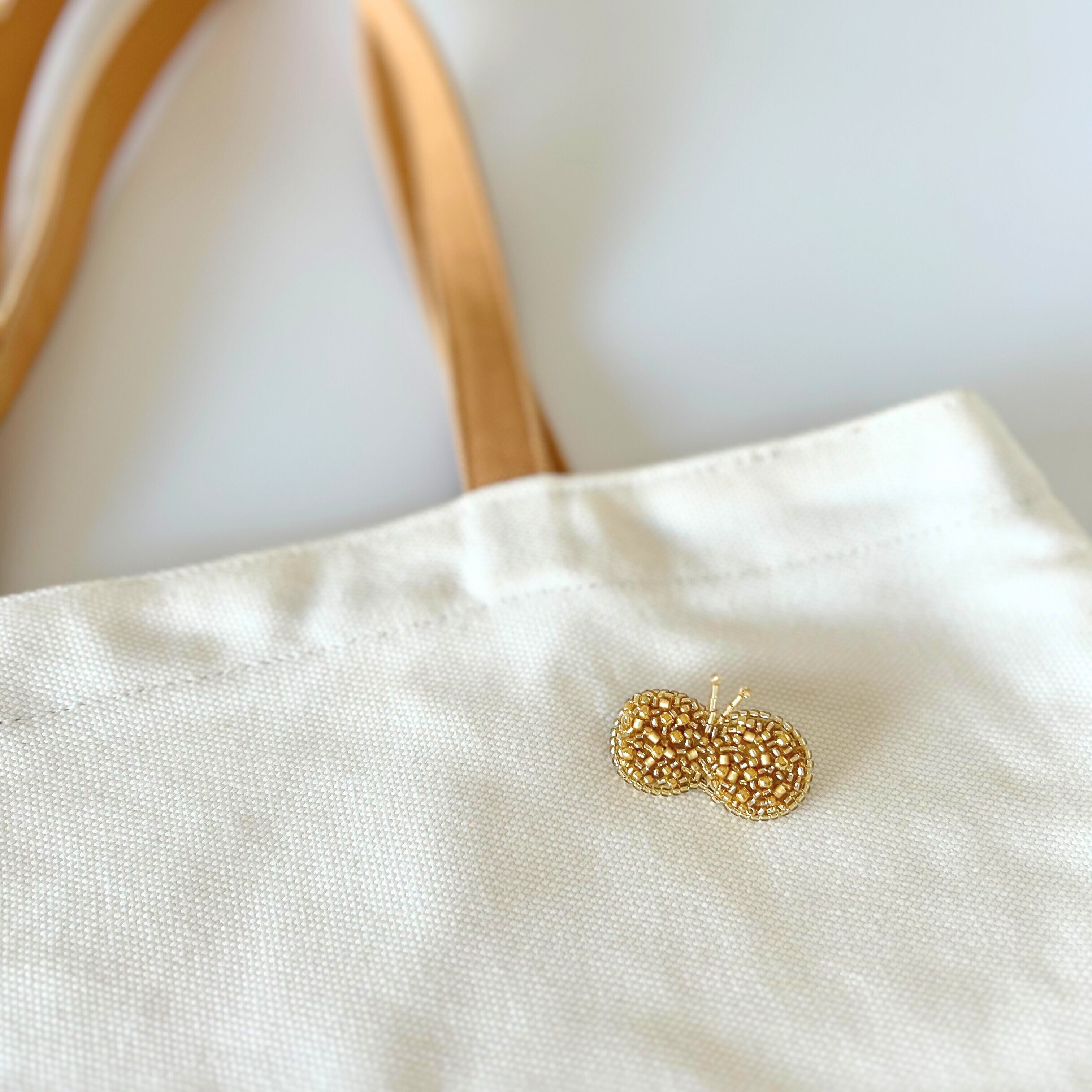 北欧 蝶々 おしゃれ ブローチ ビーズ刺繡 | PAY ID