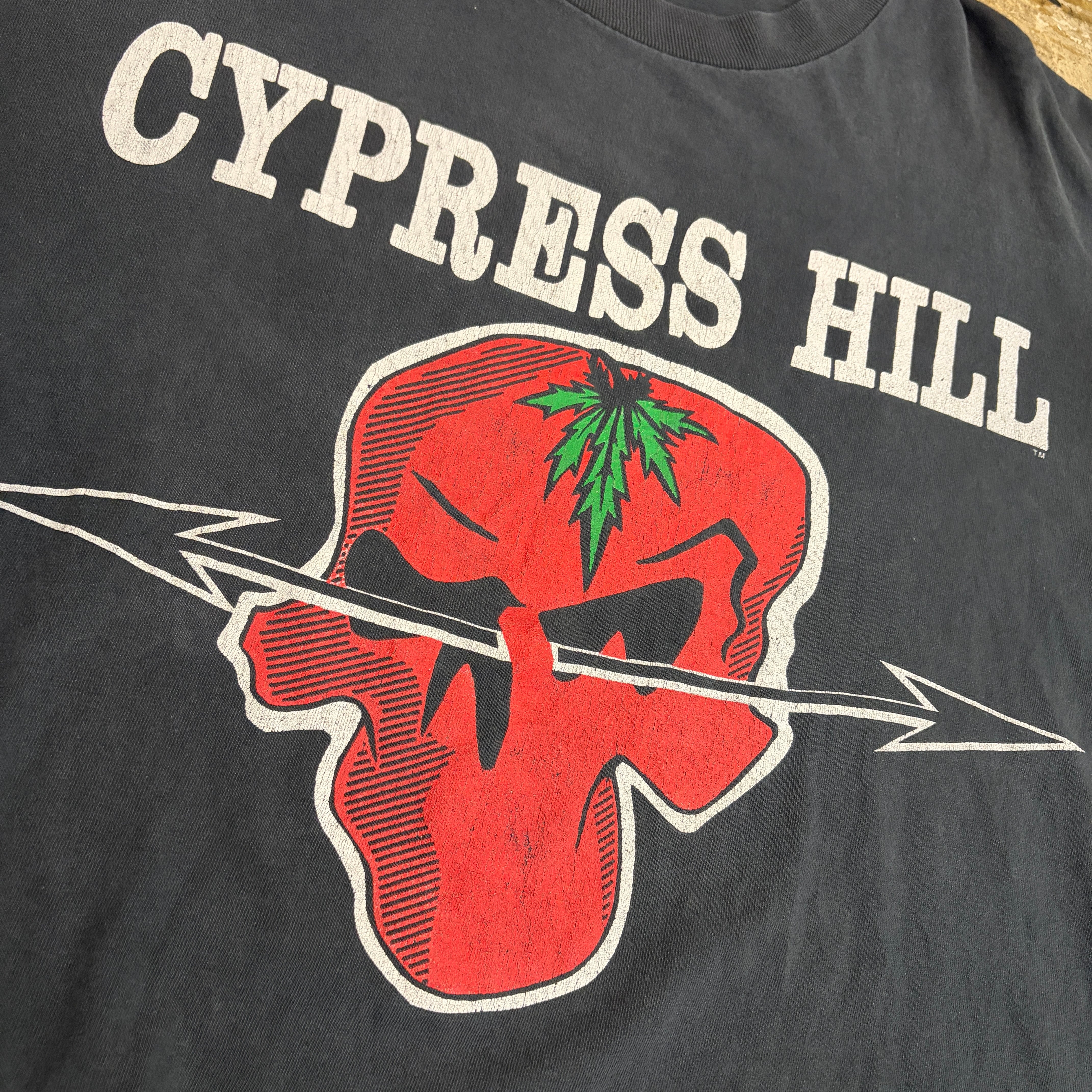 VINTAGE 90S CYPRESS HILL サイプレスヒル TSHIRTS BLACK