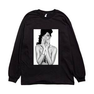 Rihanna Phot   L/S Tee (black)