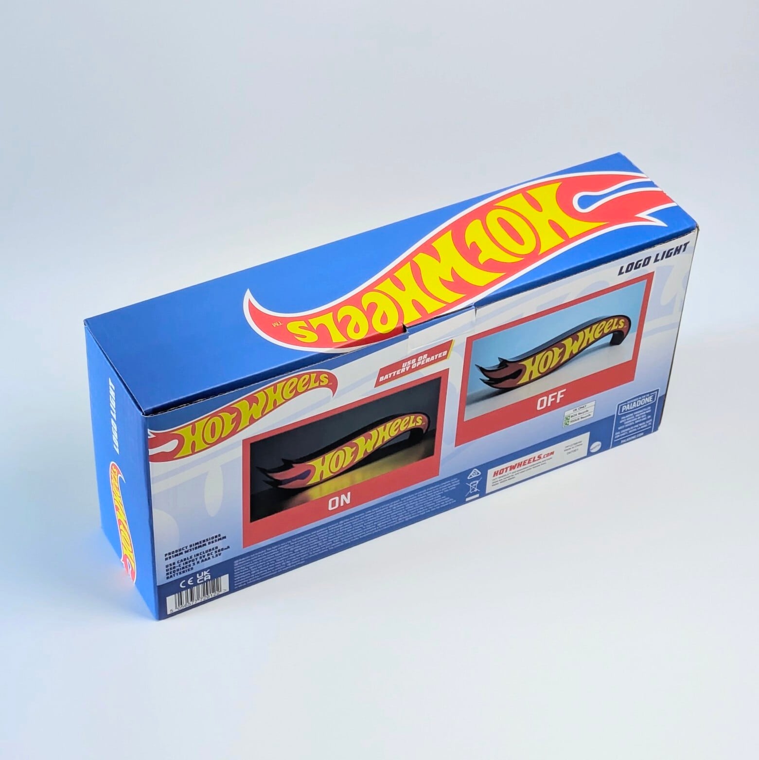 ⚡️アメリカンなムードにしたい方は◎⚡️【 Hot Wheels ( ホットウィール ) 】HOT WHEELS LOGO LIGHT / ロゴライト / ムードランプ〚アメリカン雑貨 アメトイ〛