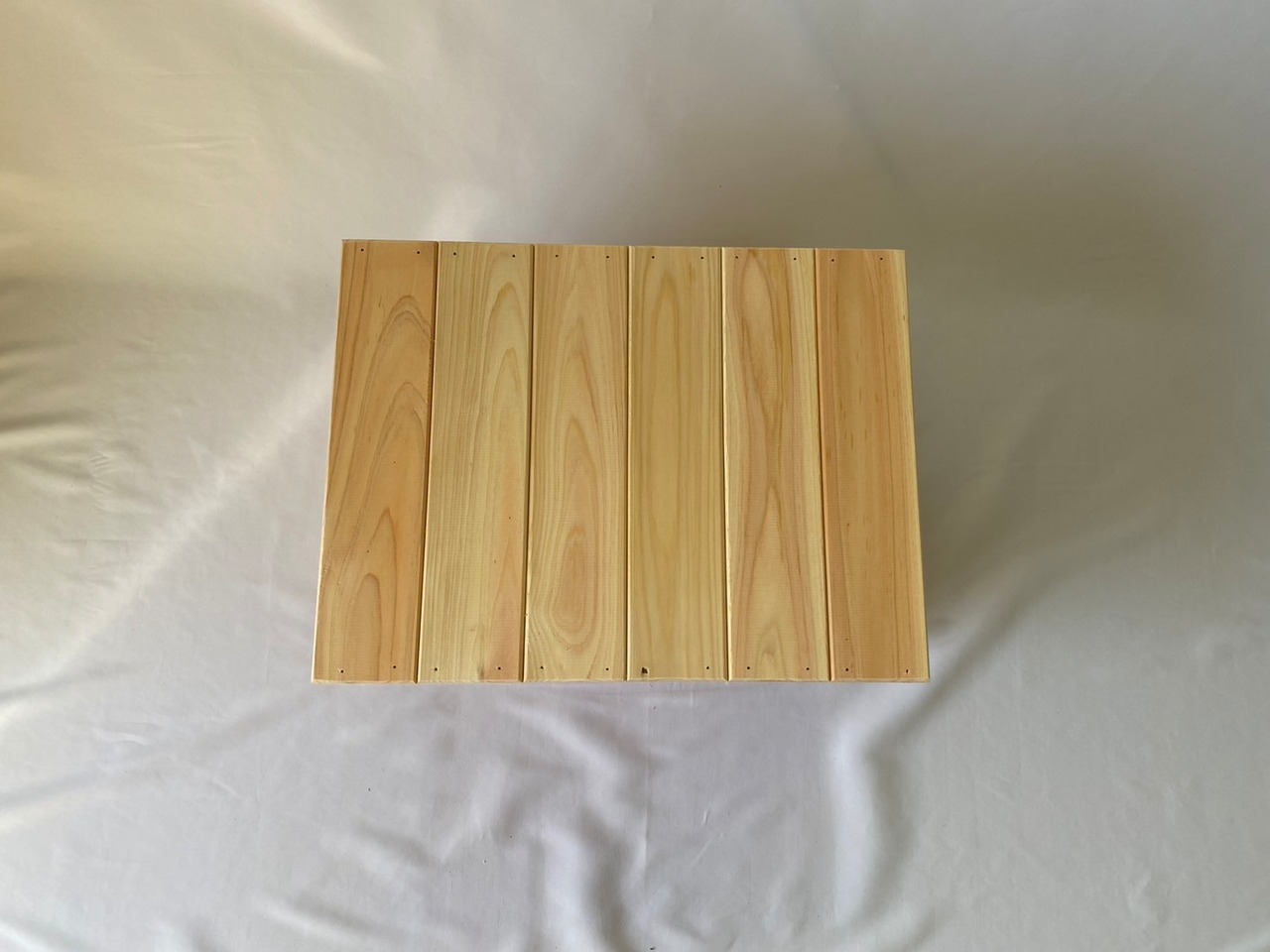 【送料無料】国産ひのき収納ミニベンチ420