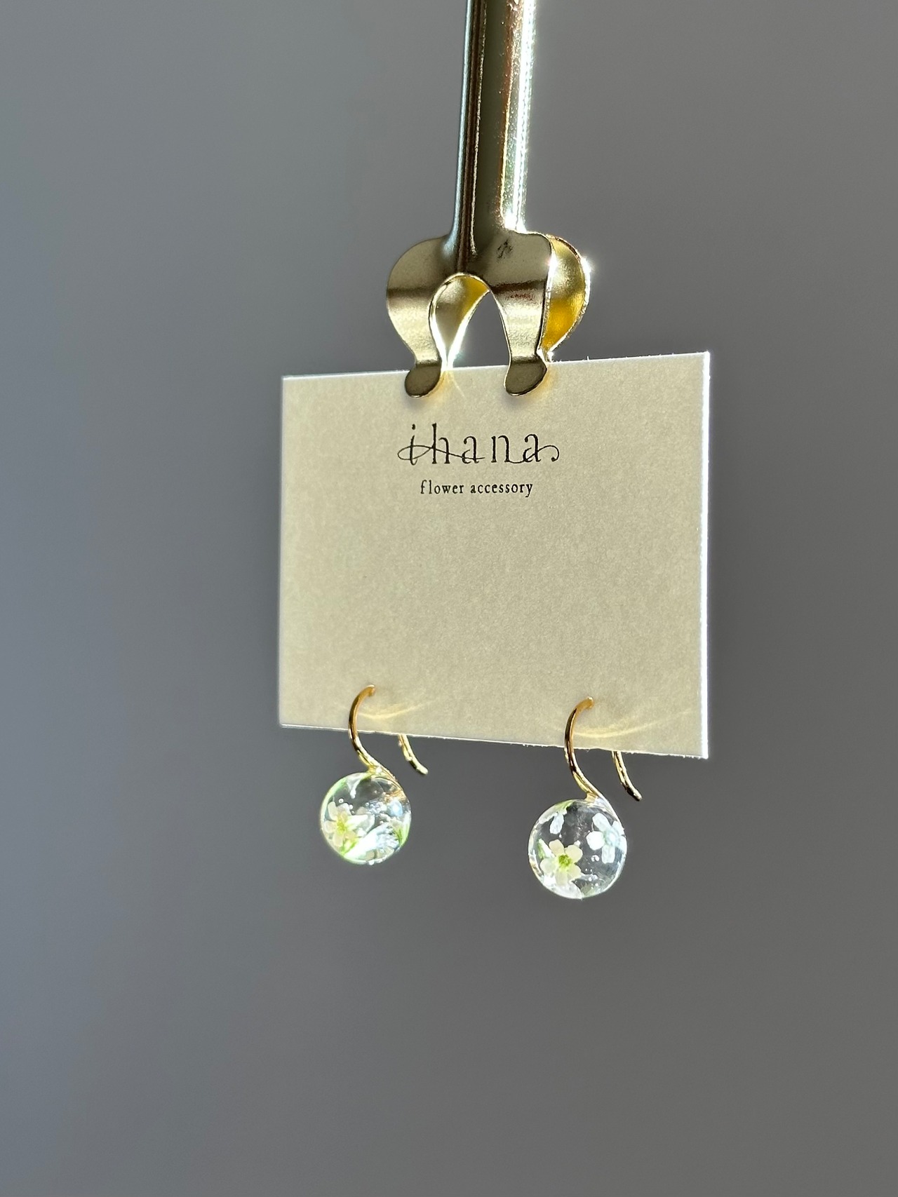 creeping baby's breath hook pierce 【数量限定】