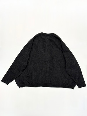 ORDINARY FITS・BARBER CARDIGAN・BLK　KN020