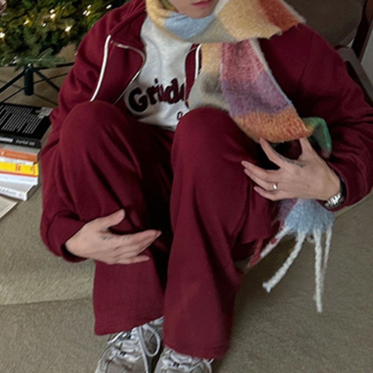 ボリュームチェックマフラー　MT0080401