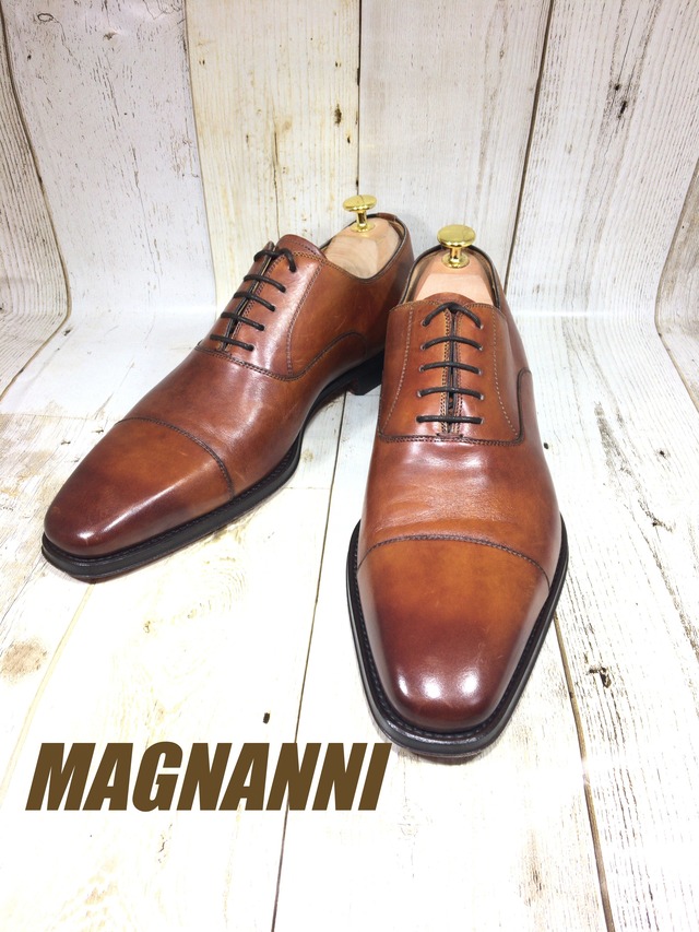 美品 Magnanni マグナーニ ストレートチップ US9H 27.5cm