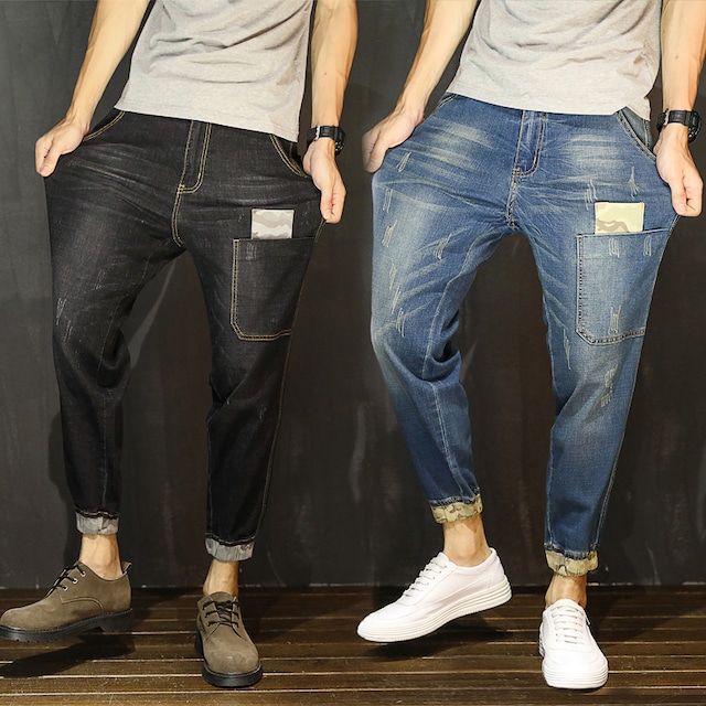 人気商品・メンズジーンズ・洗練されたデザインが特徴のスタイリッシュな一着