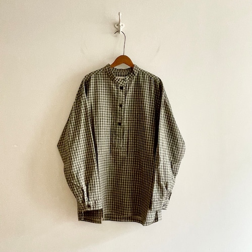 D52913【Carpenter Shirt】Dobby Check