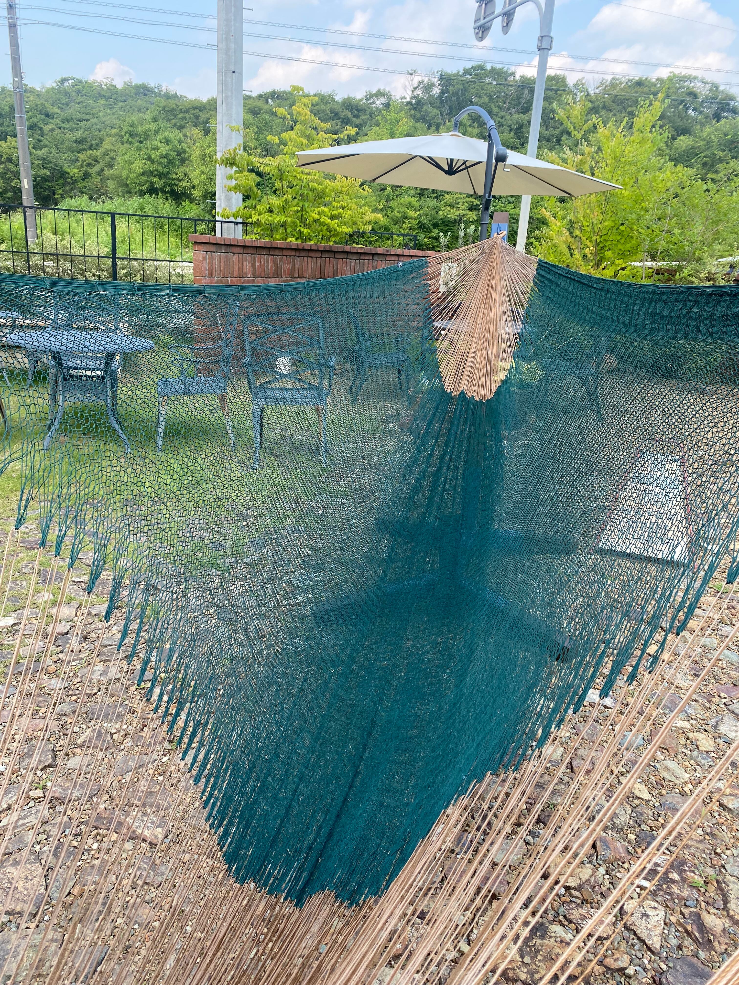 The hammock (large) green | Y's yard ❇︎紅茶とハンモックのお店❇︎