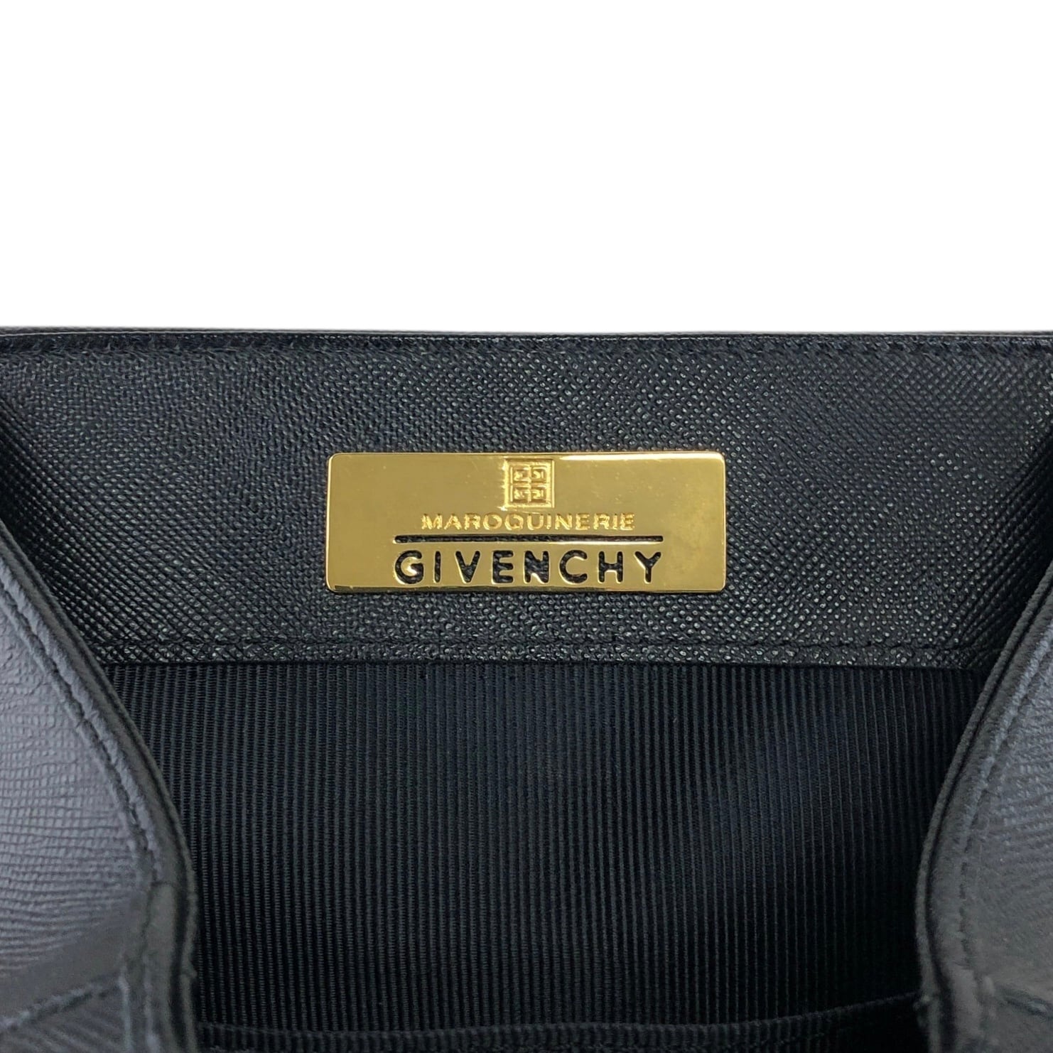 GIVENCHY ジバンシィ ハンドバッグ ブラック ターンロック レザー