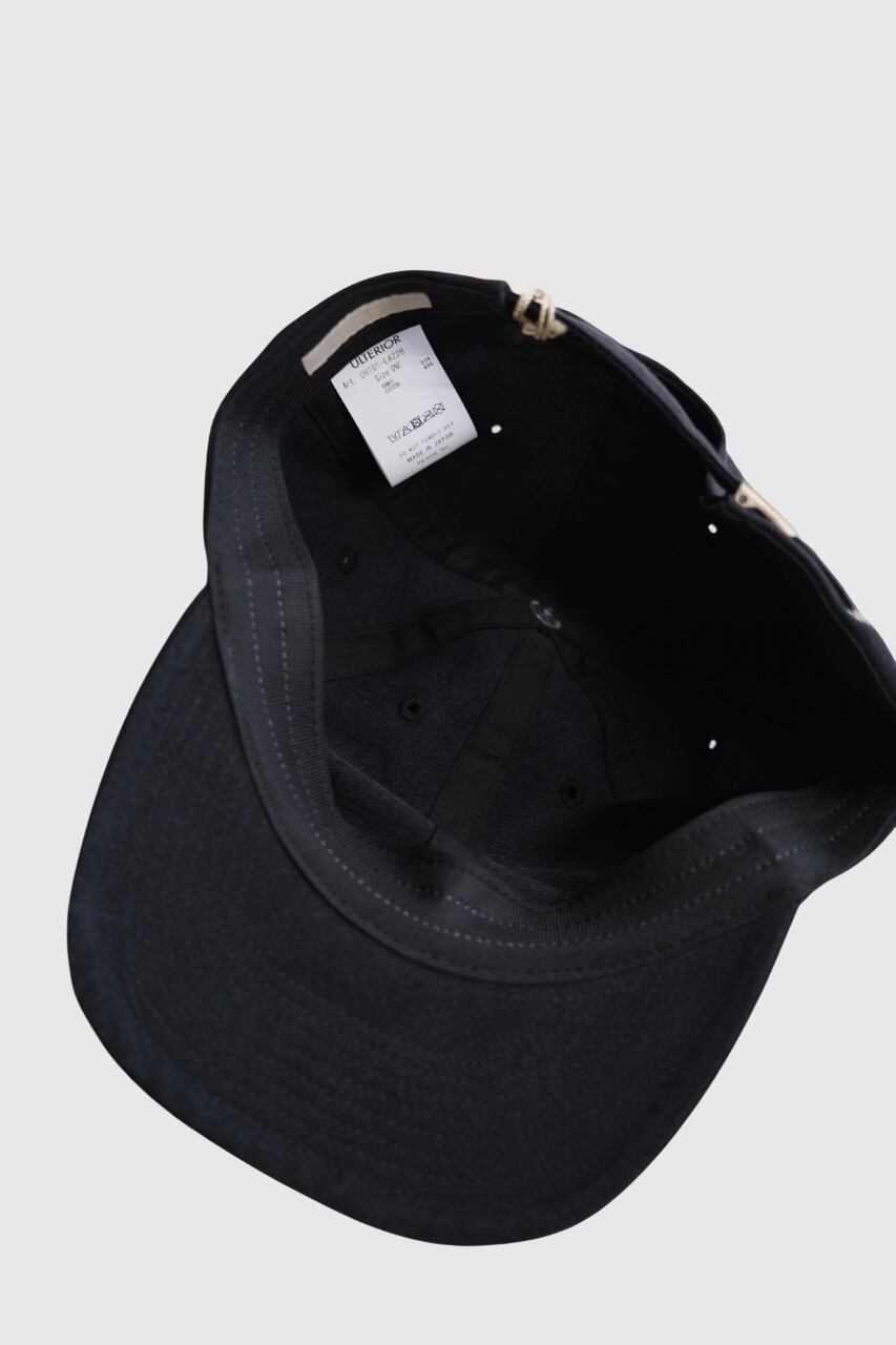 ULTERIOR』\"R/C WEST POINT 6 PANELED CAP\" R/C WEST POINT 6 PANELED CAP | ULTERIOR online store
