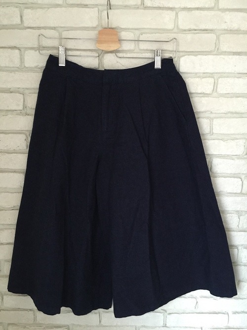 INDIGOネル無地ガウチョパンツ＜レディース＞CFLD-1513G-29C:INDIGOxINDIGO ¥8,900⇒¥4,450 SALE!!!